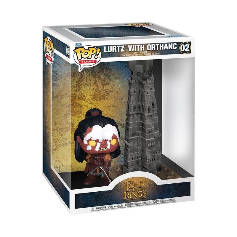 POP-Figur Town Der Herr der Ringe Lurtz mit Orthanc