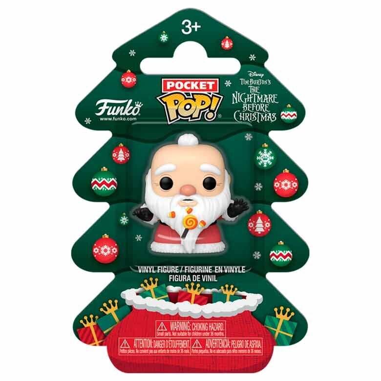 Nightmare before Christmas Holiday 2025 Pocket POP! Vinyl Schlüsselanhänger SandyCLS Tree Holiday Box 4 cm