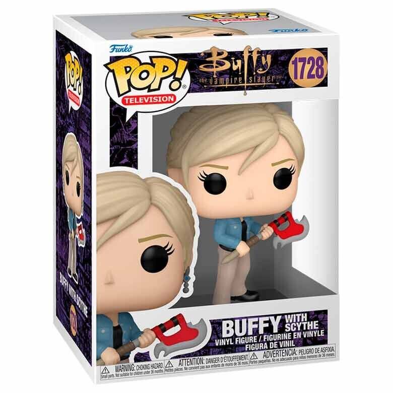 Buffy - Im Bann der Dämonen POP! TV Vinyl Figur Buffy w/Scythe 9 cm