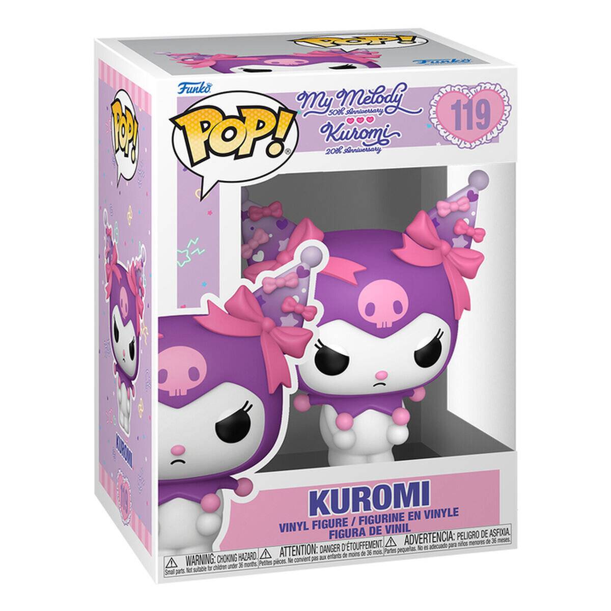 Sanrio POP! Animation Vinyl Figur K/MM- Kuromi Grumpy 9 cm