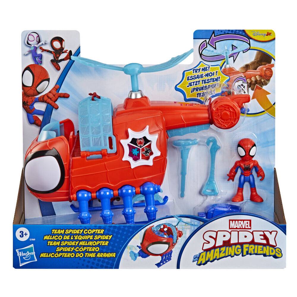 Marvel Spidey And His Amazing Friends Team Spidey Copter