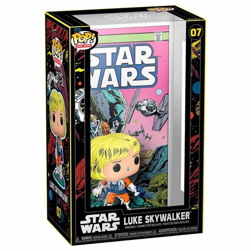 Star Wars POP! Comic Cover Vinyl Figur Luke Skywalker 9 cm