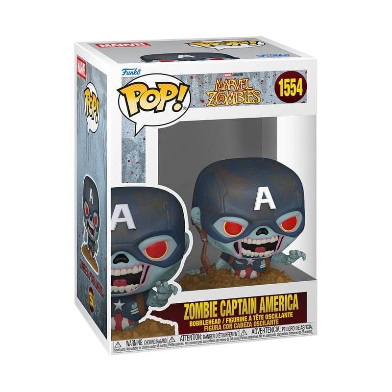 POP-Figur Marvel Zombies Zombie Captain America