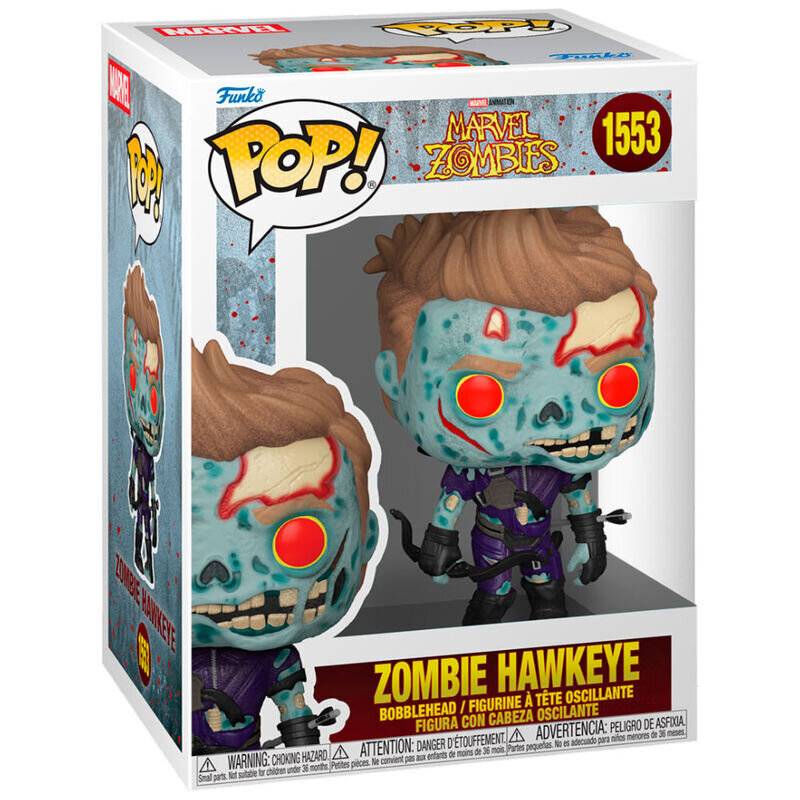 Marvel Zombies POP! Vinyl Figur Zombie Hawkeye 9 cm
