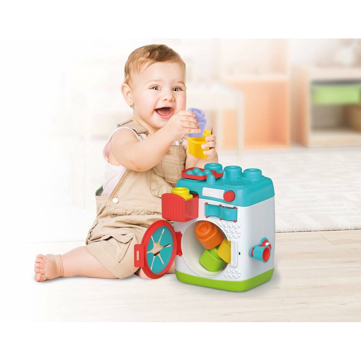Spielzeug-Waschmaschine Clementoni Soft Clemmy