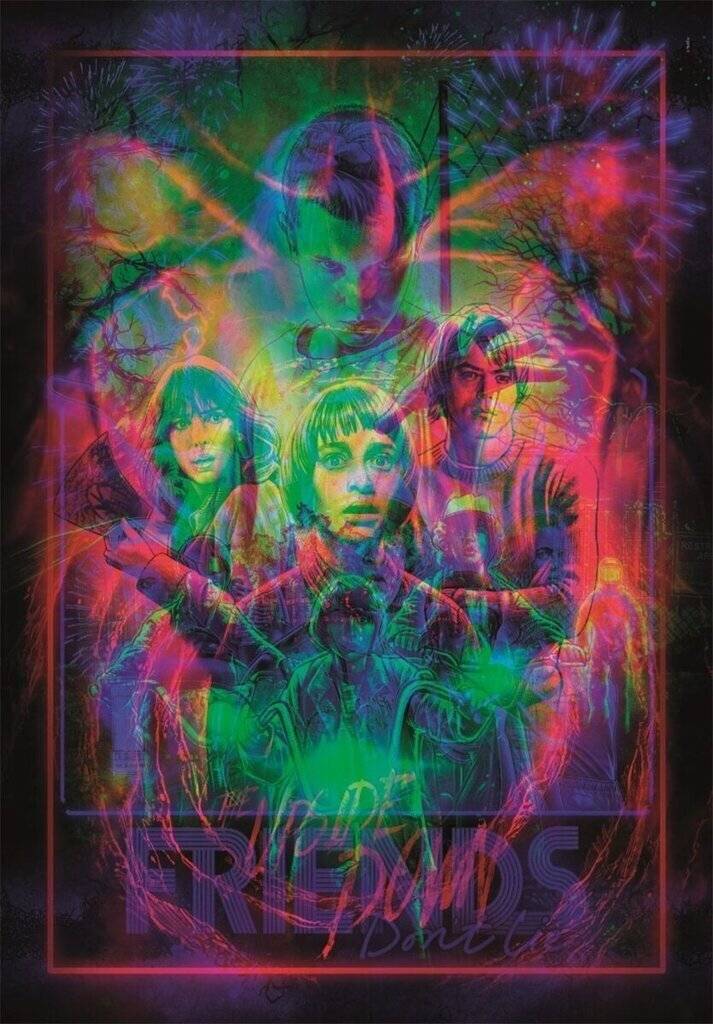 Stranger Things - Metamorphic Art Collection The Upside Down