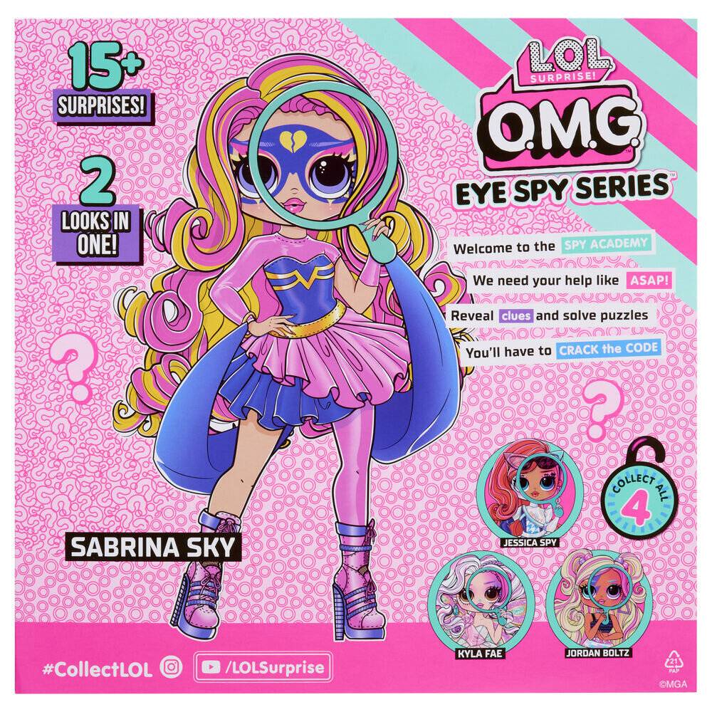 L.O.L. Surprise OMG Eye Spy Superhelden-Puppe