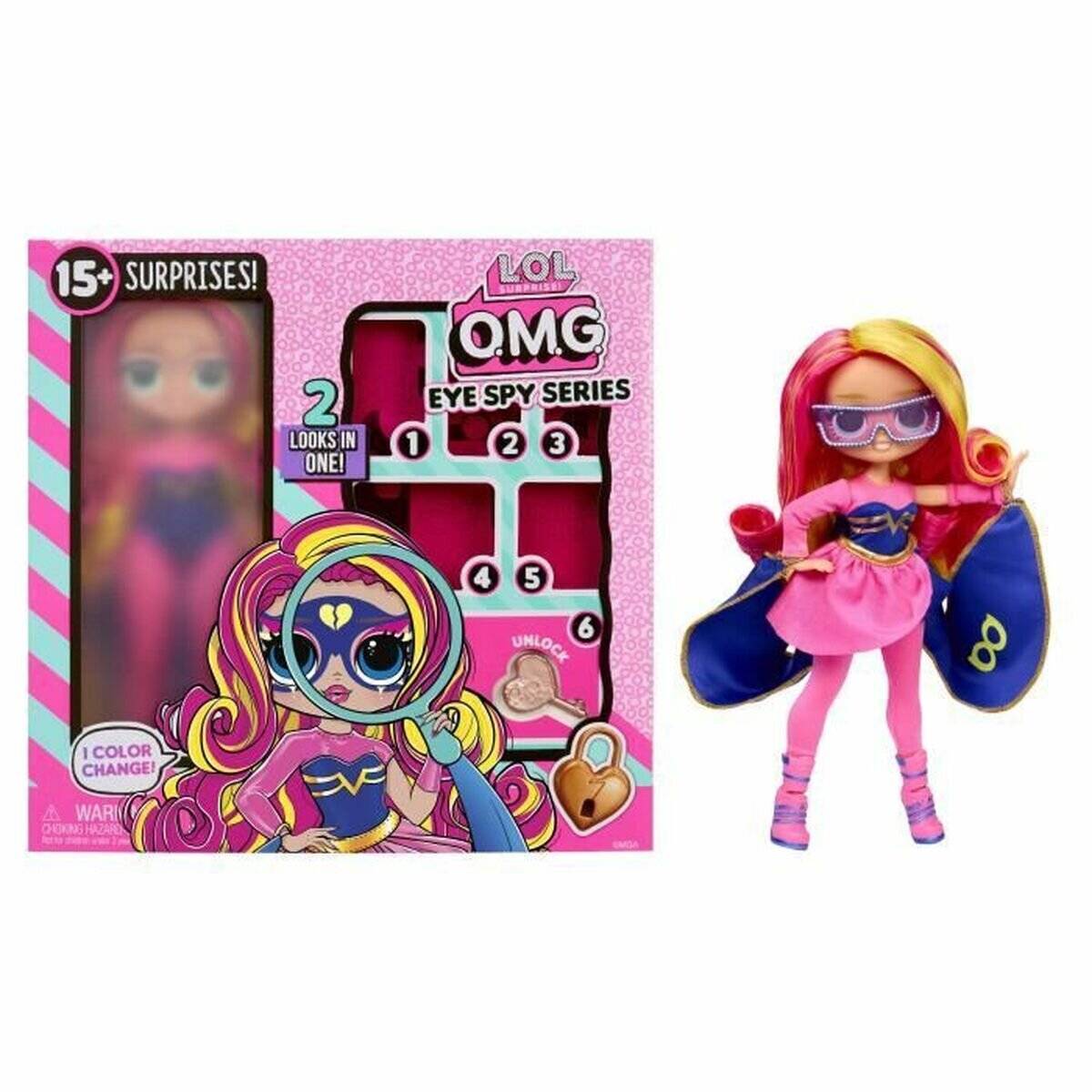 L.O.L. Surprise OMG Eye Spy Superhelden-Puppe