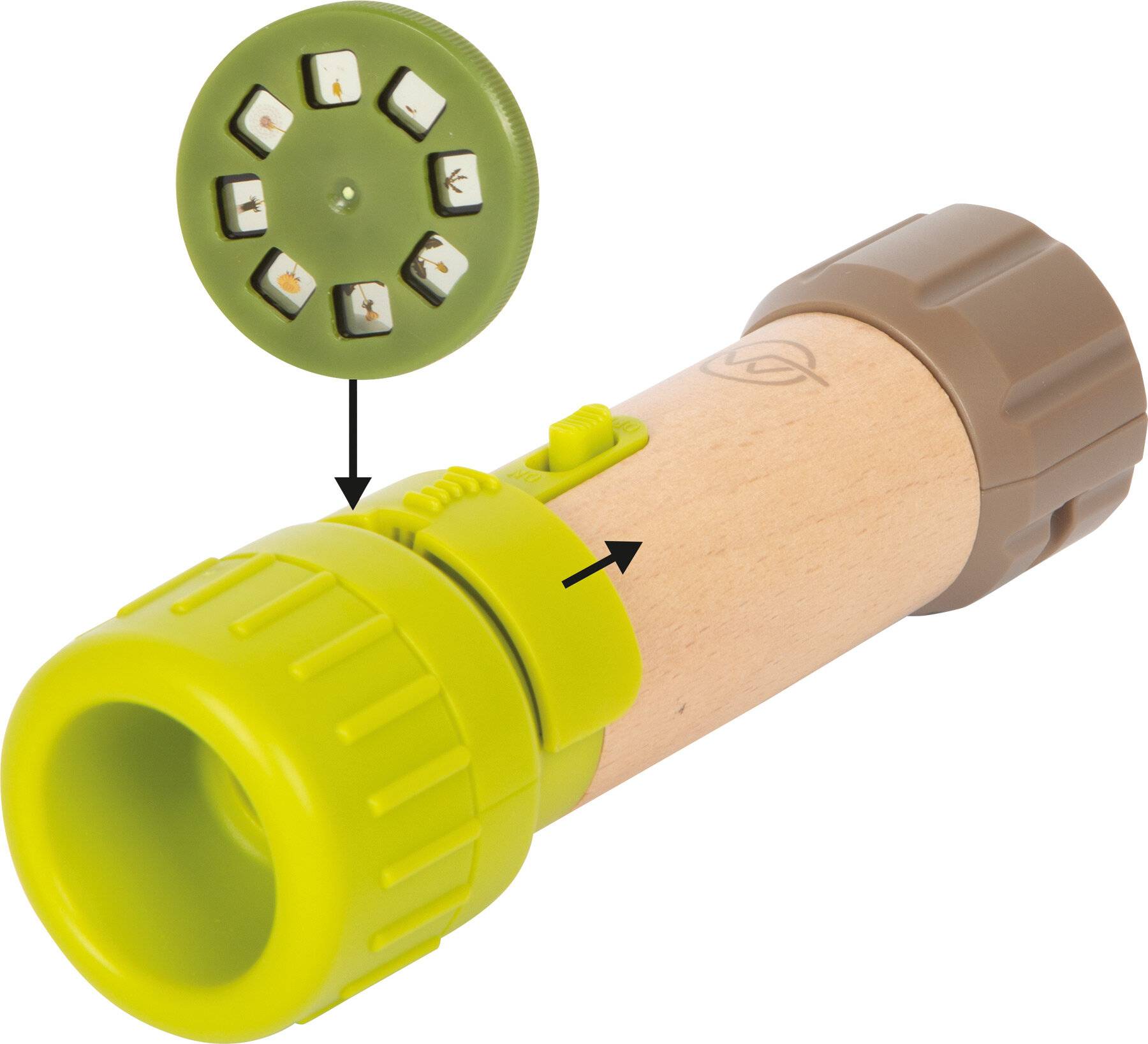 Taschenlampe und Projektor Discover