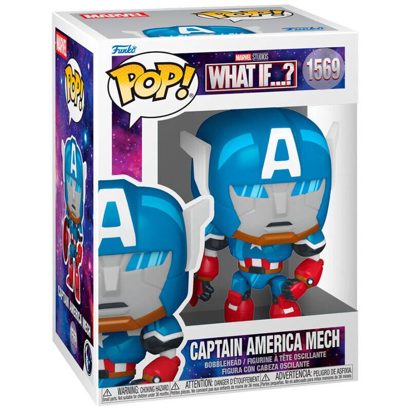 What If...? POP! Vinyl Figur Captain America 9 cm