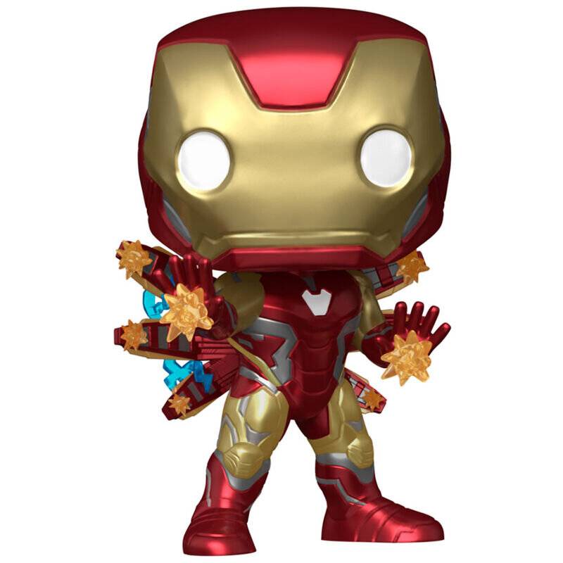 Avengers: Endgame POP! Plus Vinyl Figur Iron Man Beams (GW) 9 cm