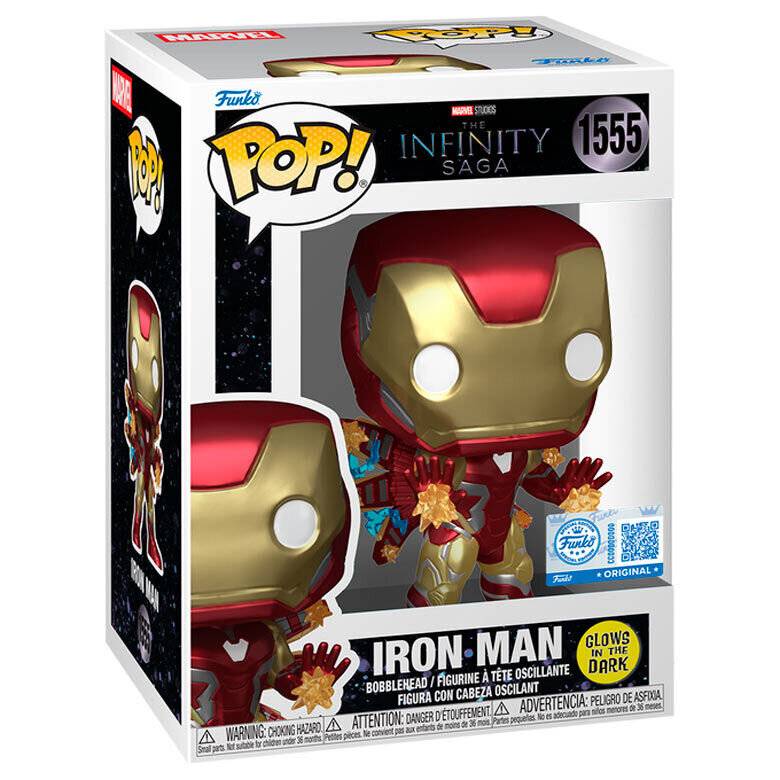 Avengers: Endgame POP! Plus Vinyl Figur Iron Man Beams (GW) 9 cm