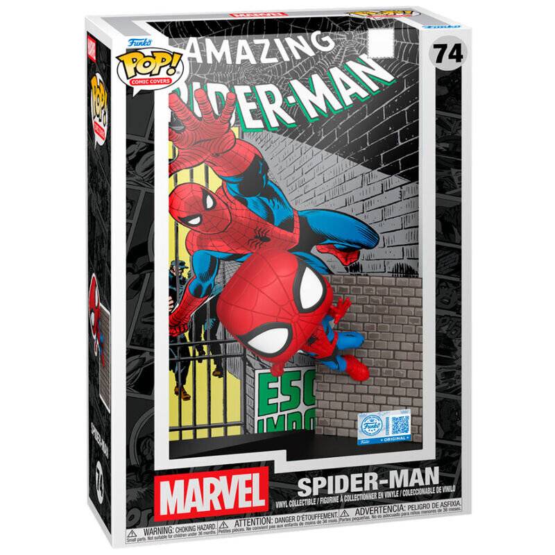 Pop-Figuren-Comiccover exklusiv fü r Marvel Spider-Man
