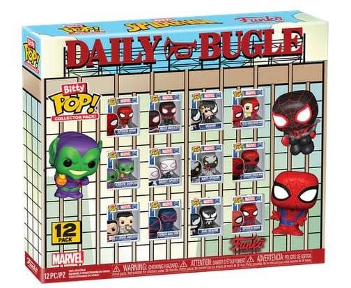 Bitty POP-Figur Marvel Spiderman im Multipack