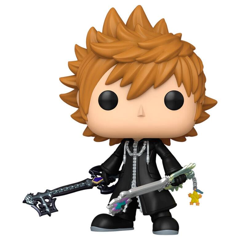 POP-Figur Kingdom Hearts Roxas mit Schlü sselschwertern