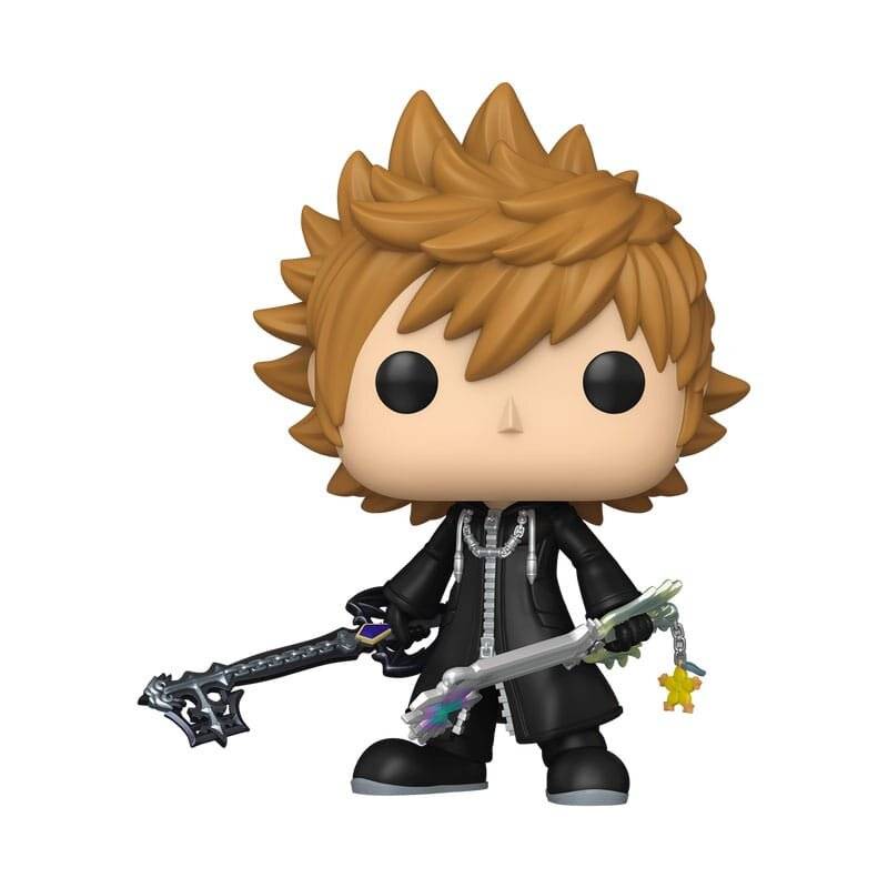 POP-Figur Kingdom Hearts Roxas mit Schlü sselschwertern