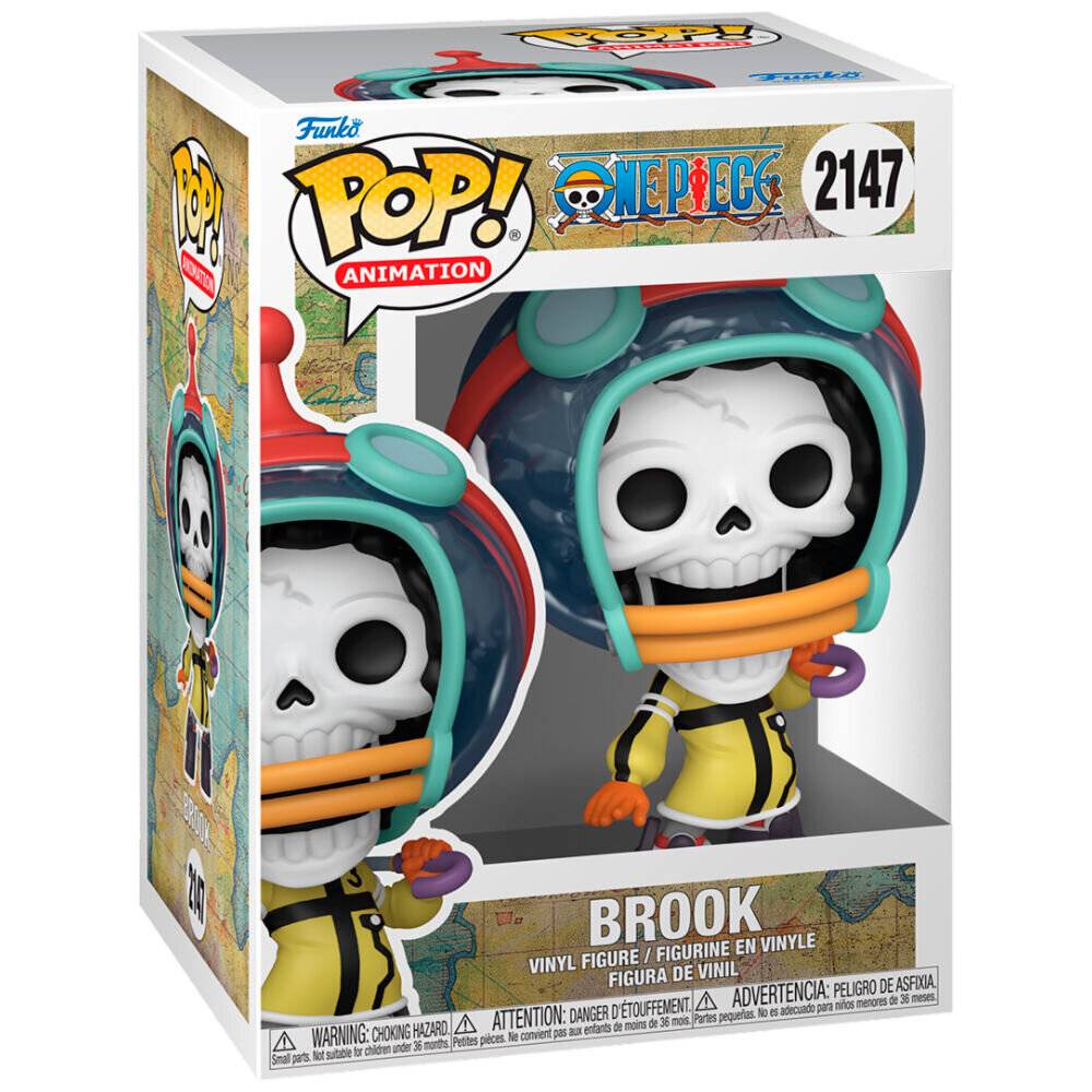 One Piece POP! Animation Figur Brook (Egg) 9 cm