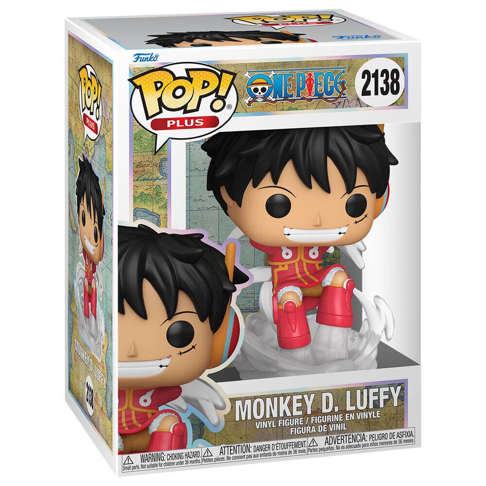 One Piece POP! Plus Animation Figur Luffy (Egg) 9 cm