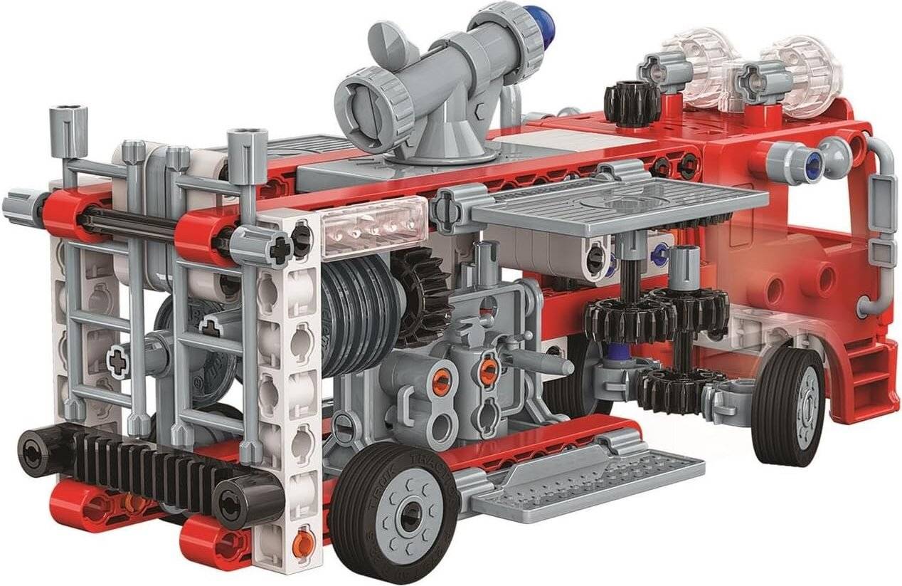 Mechanics Feuerwehrauto 2-in-1 Bauspielzeug Clementoni