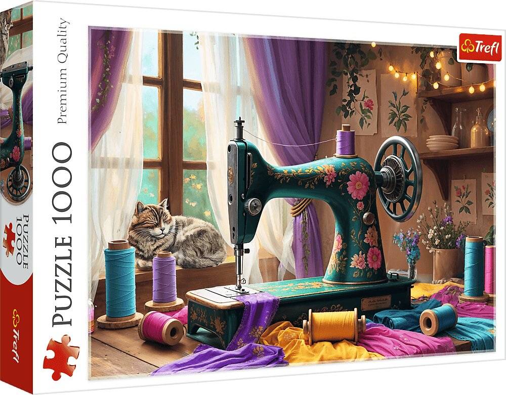 TREFL Puzzle Mein Nä hprojekt 1000 dlks