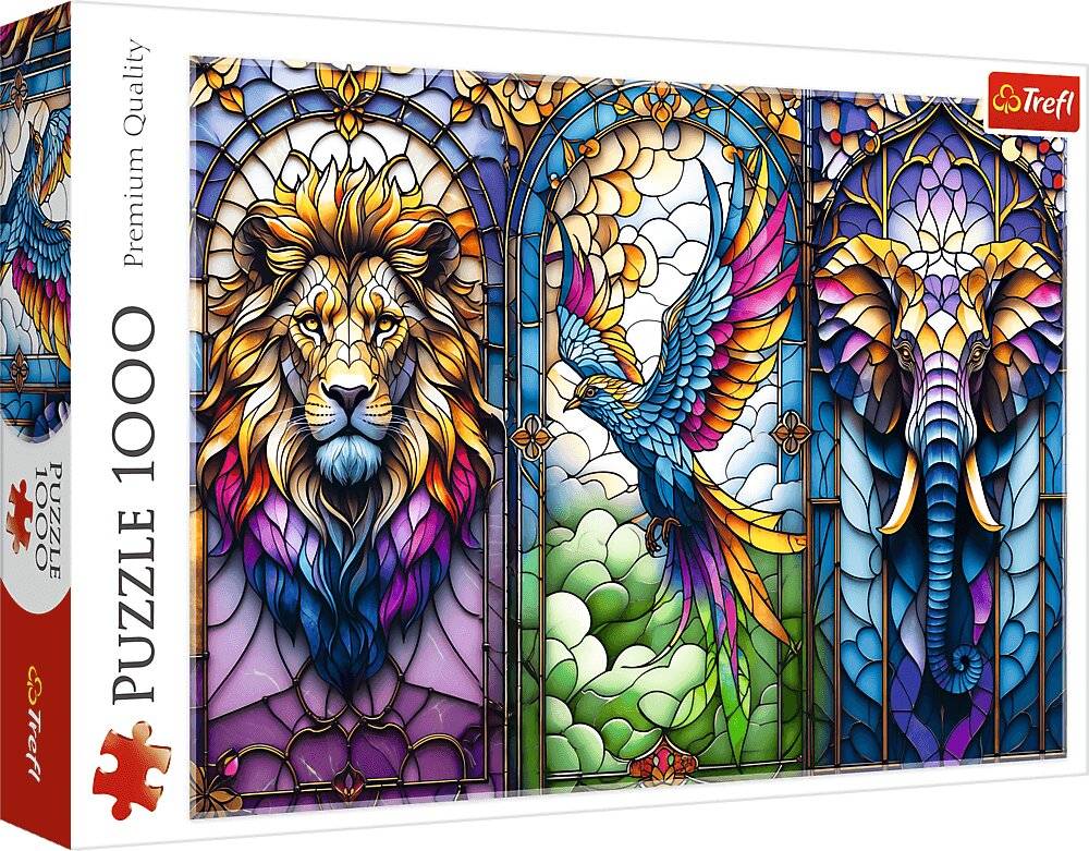 TREFL Puzzle-Schaukasten mit 1000 DLCs