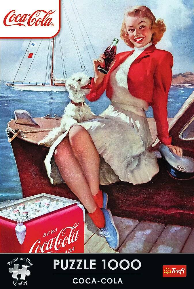 TREFL Puzzle Premium Plus Coca-Cola: Ü bertragung von 1000 DLCs