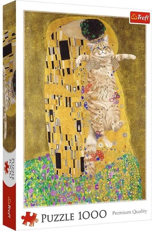 TREFL Puzzle Cat Kiss 1000 Stü ck