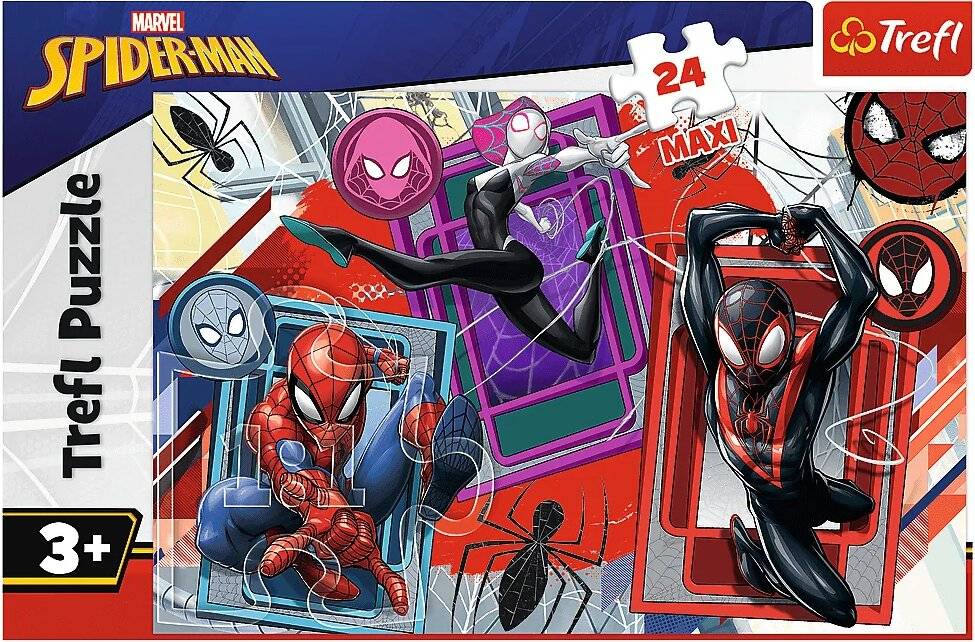 TREFL Puzzle Marvel Spiderman: Spider Senses MAXI 24 dks