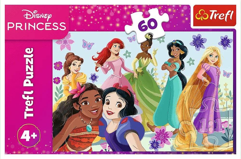 TREFL Puzzle Disney-Prinzessinnen: Prinzessinnen in Aktion 60 dlc