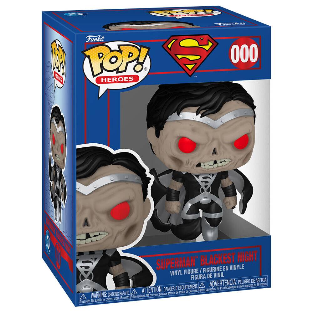 POP-Figur DC Comics Superman - Superman Schwä rzeste Nacht