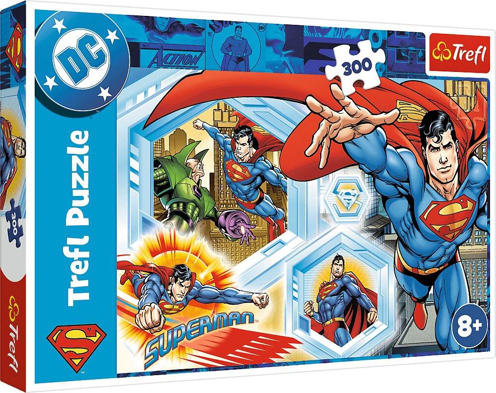 TREFL Puzzle Unverwü stlicher Superman 300 dlc