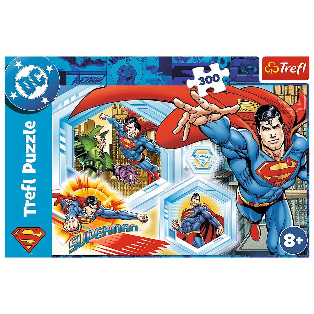 TREFL Puzzle Unverwü stlicher Superman 300 dlc