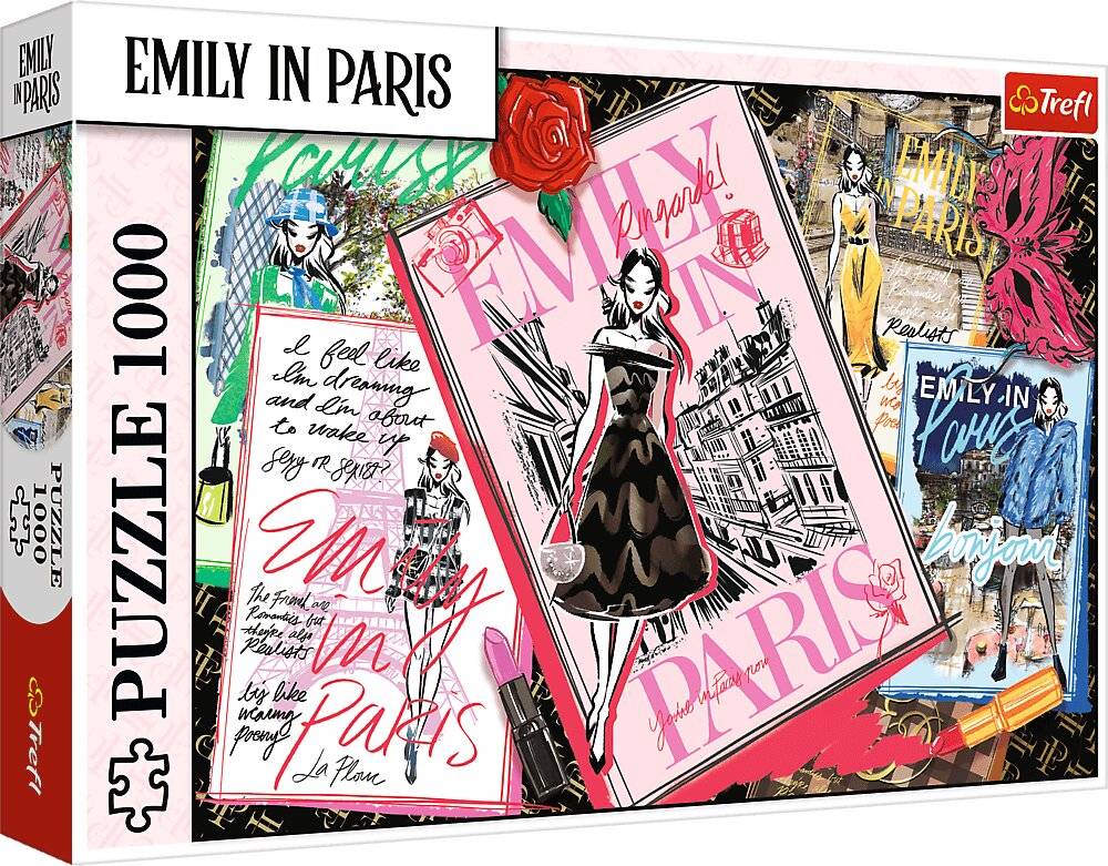 TREFL Puzzle Emily in Paris: 1000-DLKS-Magazin