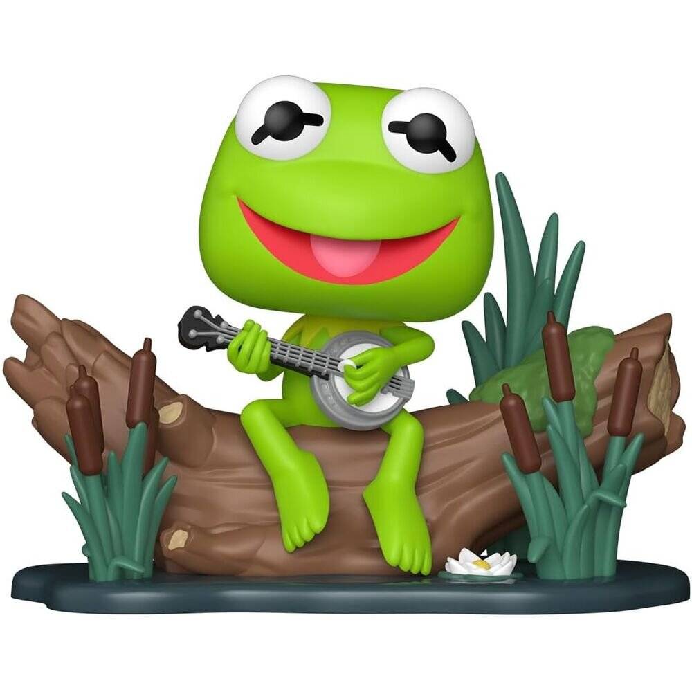 The Muppets POP! Deluxe Vinyl Figur Kermit with Banjo 9 cm