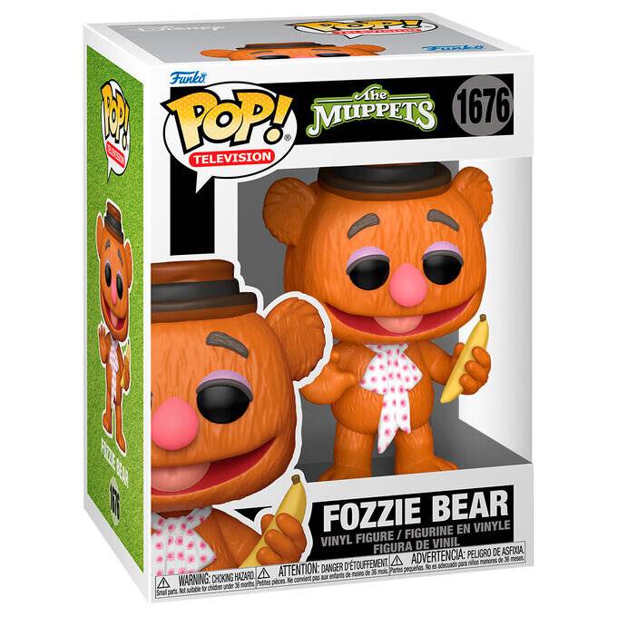 The Muppets POP! Television Vinyl Figur Fozzie Bear 9 cm