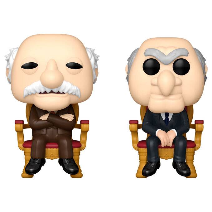 The Muppets POP! Television Vinyl Figuren 2er-Pack Waldorf & Statler 9 cm