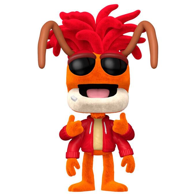 The Muppets POP! Vinyl Figur Pepe the Prawn (Flocked) 9 cm