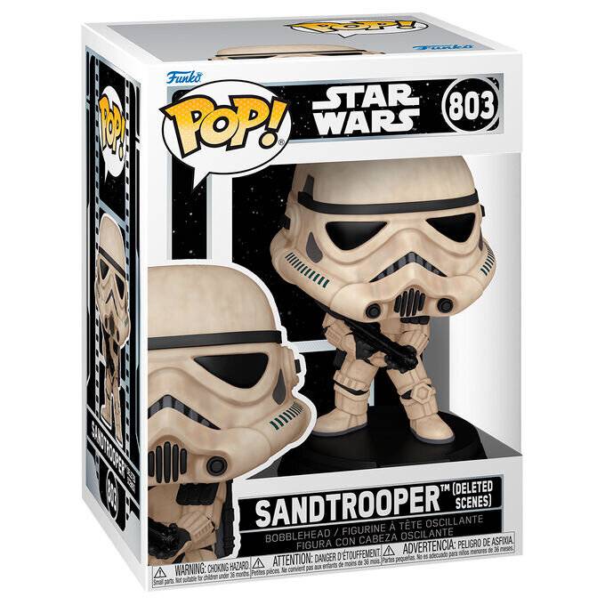 Star Wars POP! Vinyl Wackelkopf-Figur Sandtrooper (Deleted Scenes) 9 cm
