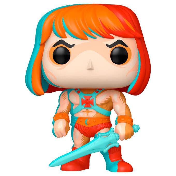 Masters of the Universe POP! Television Vinyl Figur He-Man (Comic Deco) 9 cm