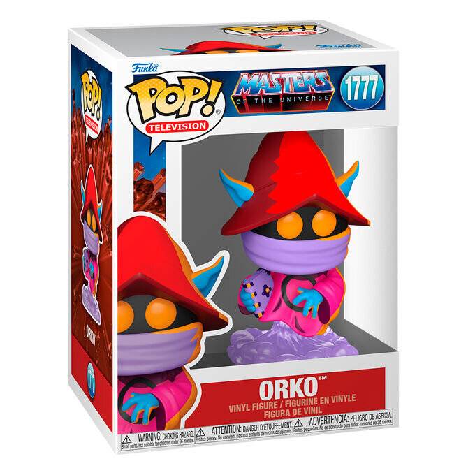 Masters of the Universe POP! Television Vinyl Figur Orko (Comic Deco) 9 cm
