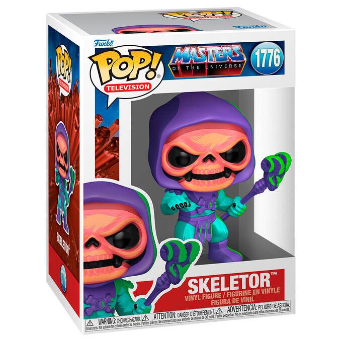 Masters of the Universe POP! Television Vinyl Figur Skeletor (Comic Deco) 9 cm
