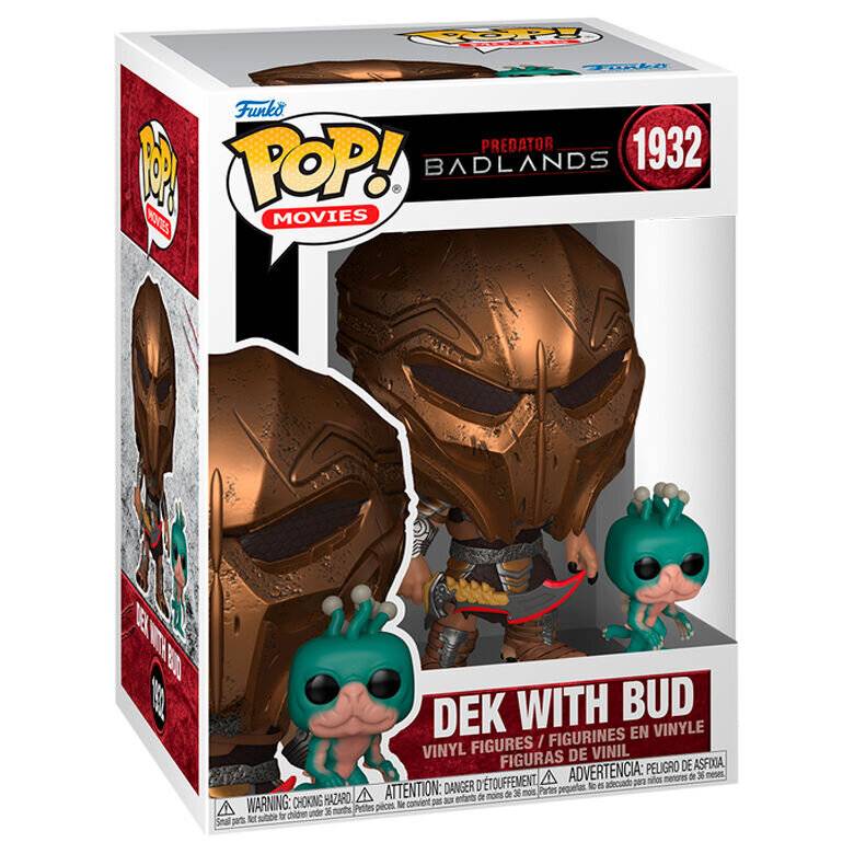 Predator: Badlands POP! & Buddy Movies Vinyl Figur Dek with Bud 9 cm