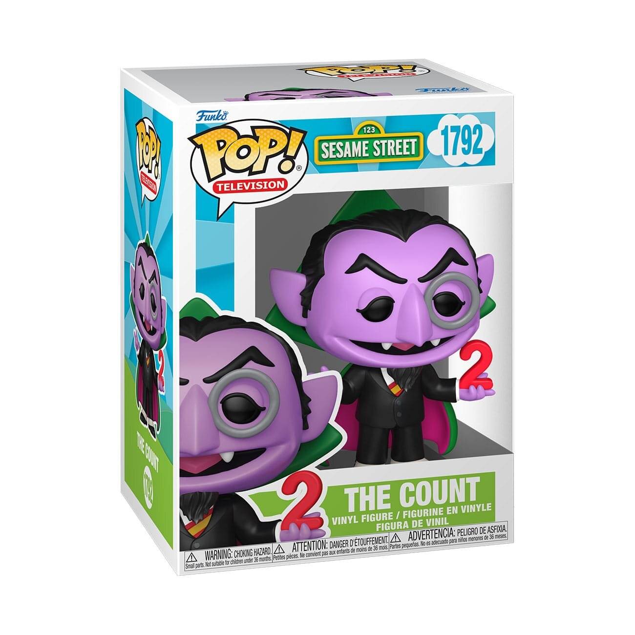 POP-Figur Sesamstraß e Der Graf