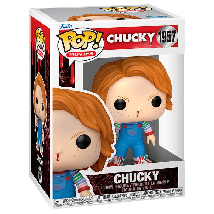 Chucky POP! Movies Vinyl Figur Chucky (Bloody Nose) 9 cm