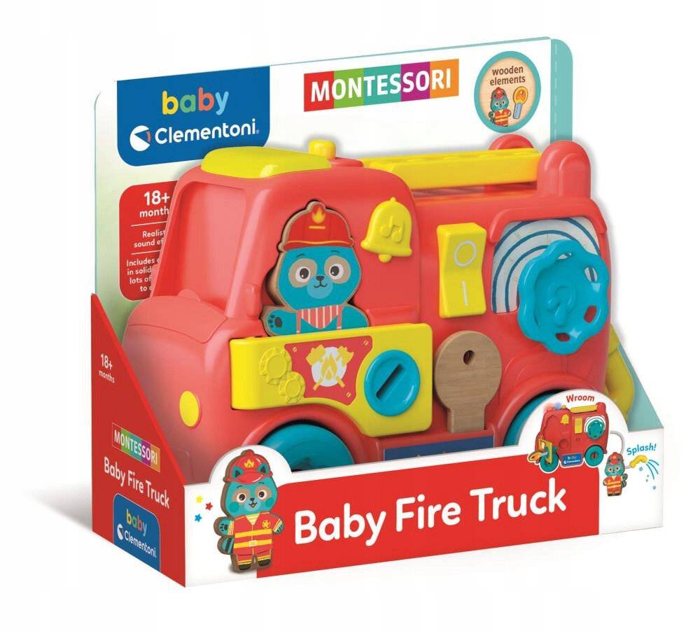 CLEMENTONI BABY Montessori Feuerwehrauto