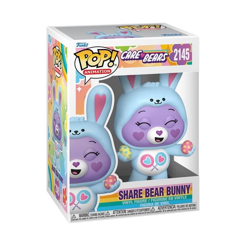 POP-Figur Care Bears Share Bear Bunny