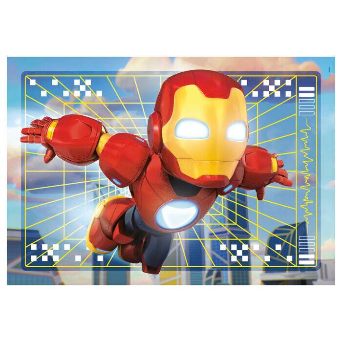 Marvel Iron Man und sein fantastisches Puzzle 2x20 Stü ck