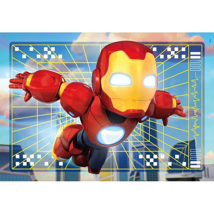 Marvel Iron Man und sein fantastisches Puzzle 2x20 Stü ck