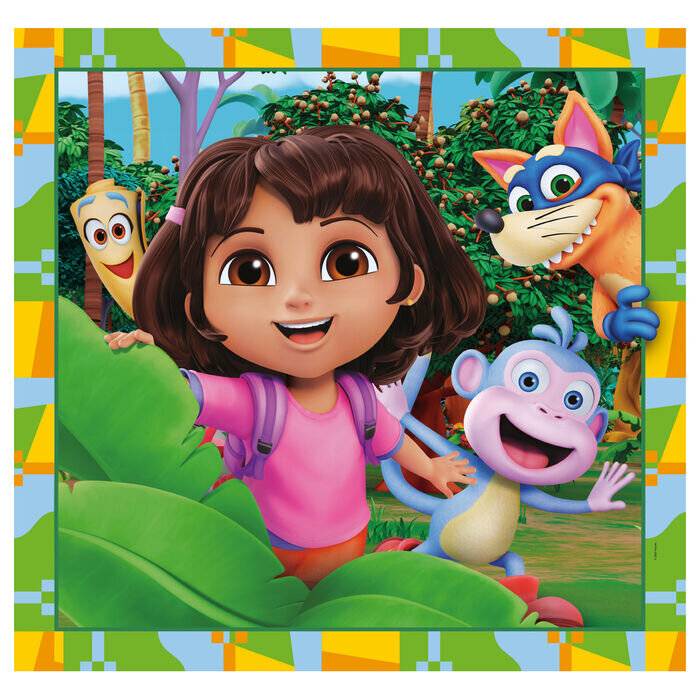 Dora the Explorer-Puzzle 3x48 Stü ck