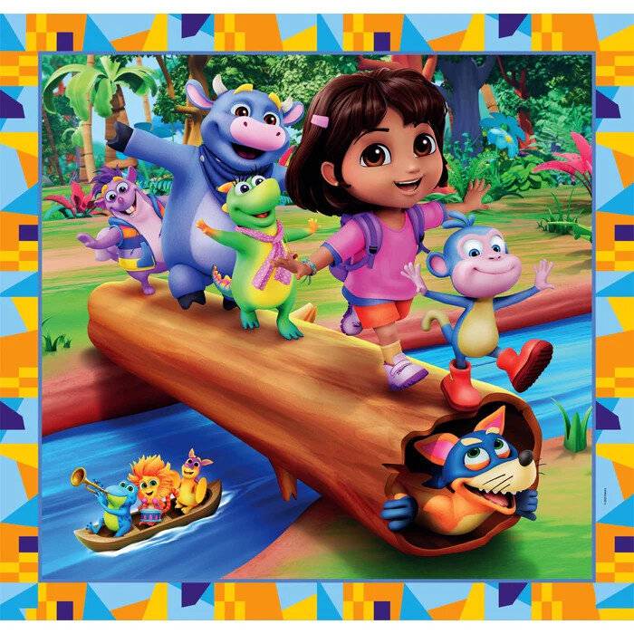 Dora the Explorer-Puzzle 3x48 Stü ck